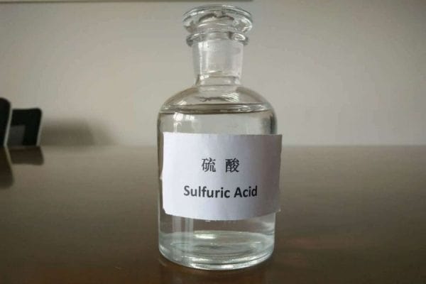 Công thức hóa học của axit Sunfuric