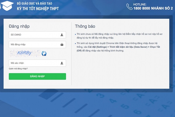 Hướng dẫn đăng ký thi tốt nghiệp THPT 2022 trực tuyến